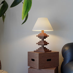 Wooden Tower Lamp - YhLamps