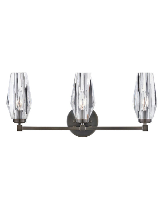 Possini Faceted Clear Crystal Wall Sconce 3-Light - YhLamps