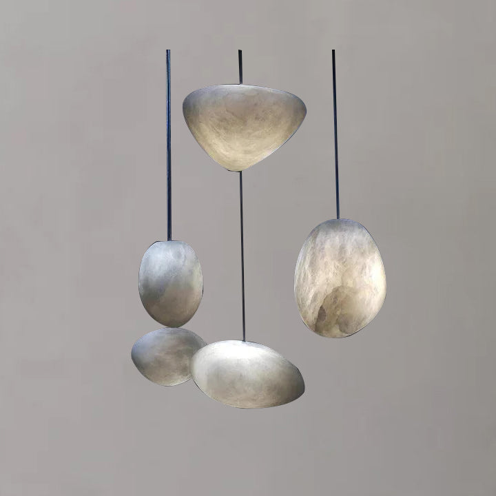 Sebastian Alabaster Natural Stone Pendant. Creative Pendant Light - YhLamps