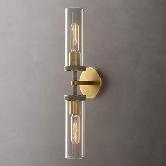 Lambert Knurled Linear Sconce - YhLamps