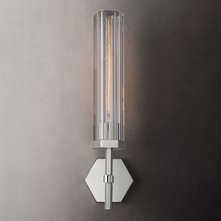 Lambert Hexagonal Grand Sconce - YhLamps