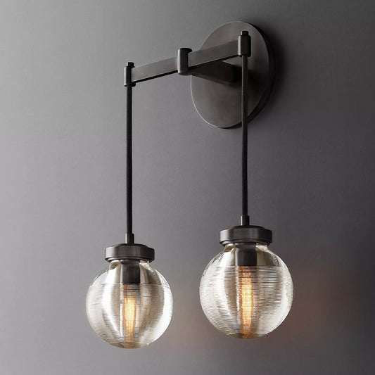 Pearl Double Wall Sconce - YhLamps