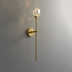 Aurelia Modern Faceted Crystal Grand Sconce - YhLamps