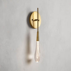 Eilis Rain Crystal Wall Sconce - YhLamps