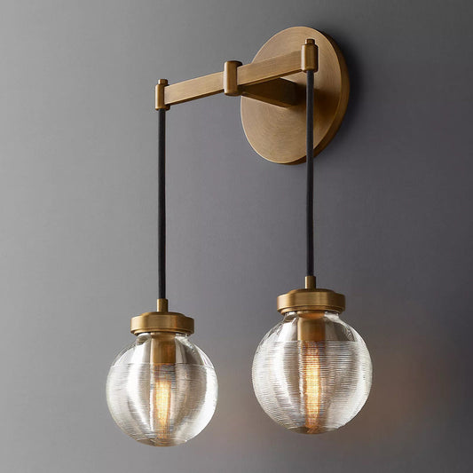 Pearl Double Wall Sconce - YhLamps