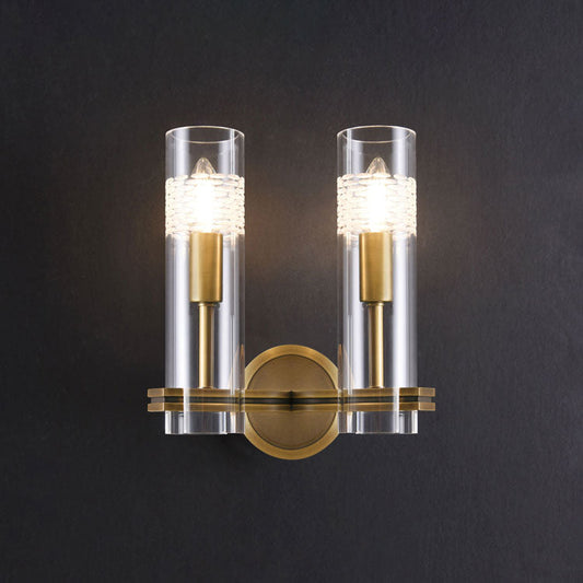 Cynthia Double Sconce Brass - YhLamps