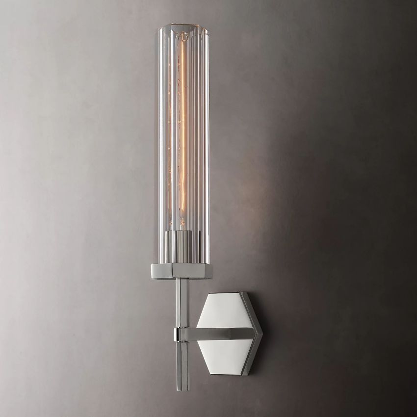 Lambert Hexagonal Grand Sconce - YhLamps