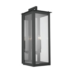 Black Box 36H 4-Light Lantern Wall Sconce Outdoor - YhLamps