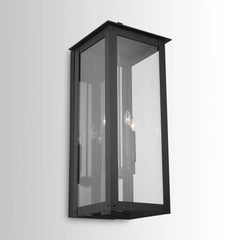 Black Box 36H 4-Light Lantern Wall Sconce Outdoor - YhLamps