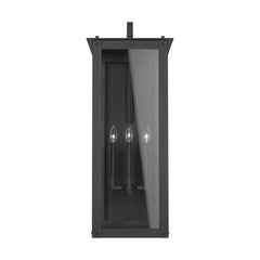 Black Box 36H 4-Light Lantern Wall Sconce Outdoor - YhLamps