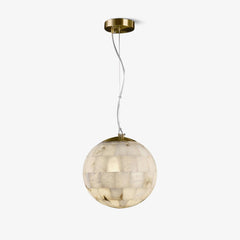 Alabaster Ball Pendant Light - YhLamps