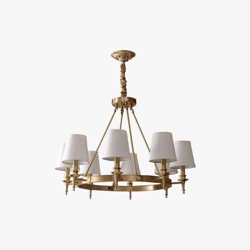 Antique Brass Chandelier - YhLamps