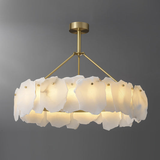 Burton Alabaster Chandelier - YhLamps