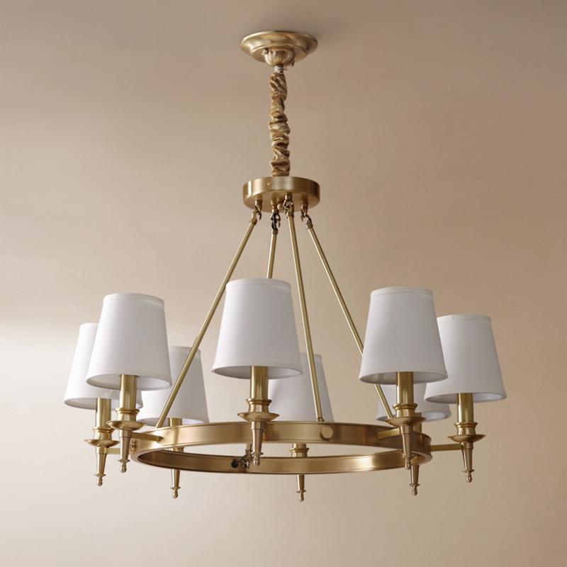 Antique Brass Chandelier - YhLamps