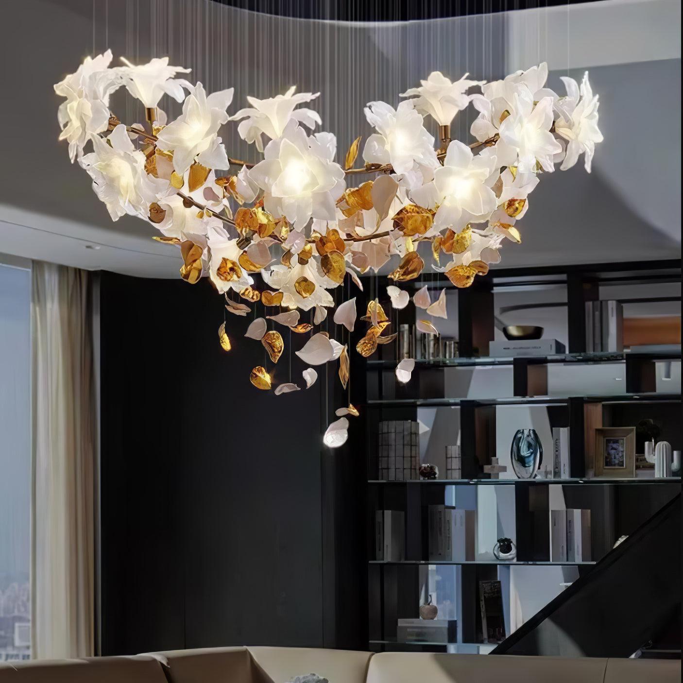 Flying Flowers Fluttering Chandelier - YhLamps