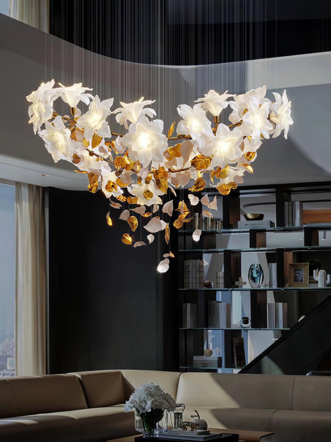 Flying Flowers Fluttering Chandelier - YhLamps