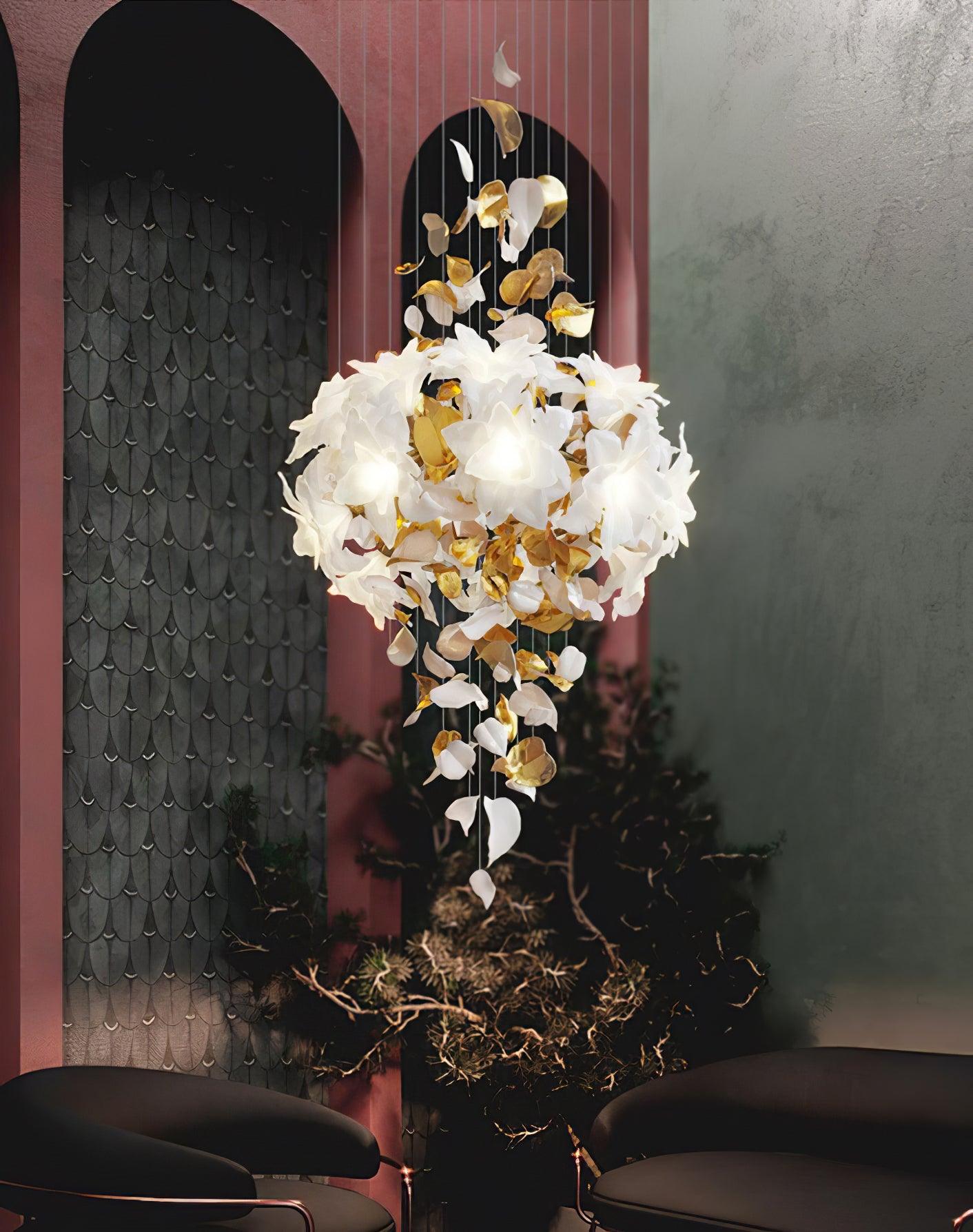 Flying Flowers Fluttering Chandelier - YhLamps