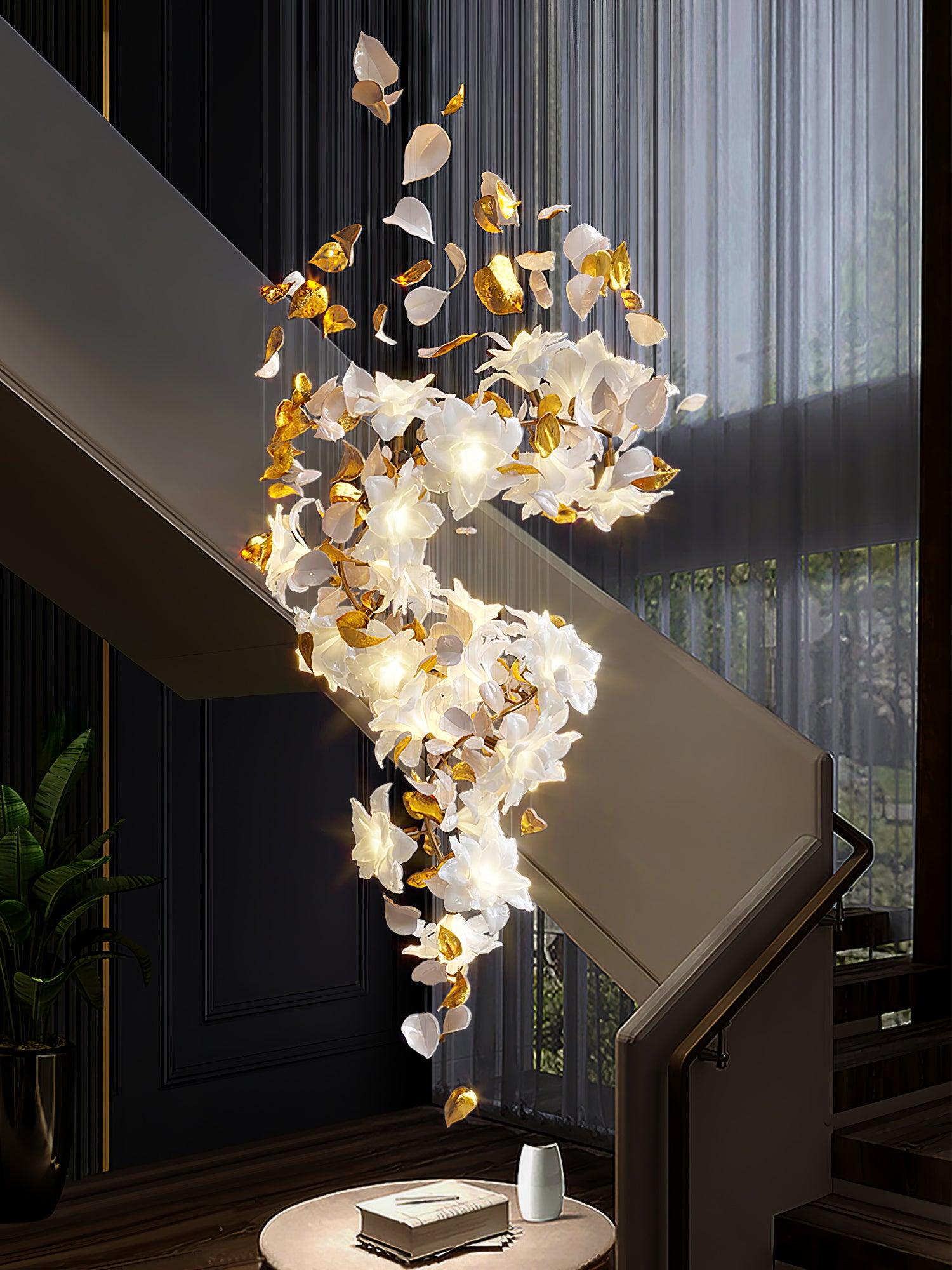 Flying Flowers Fluttering Chandelier - YhLamps