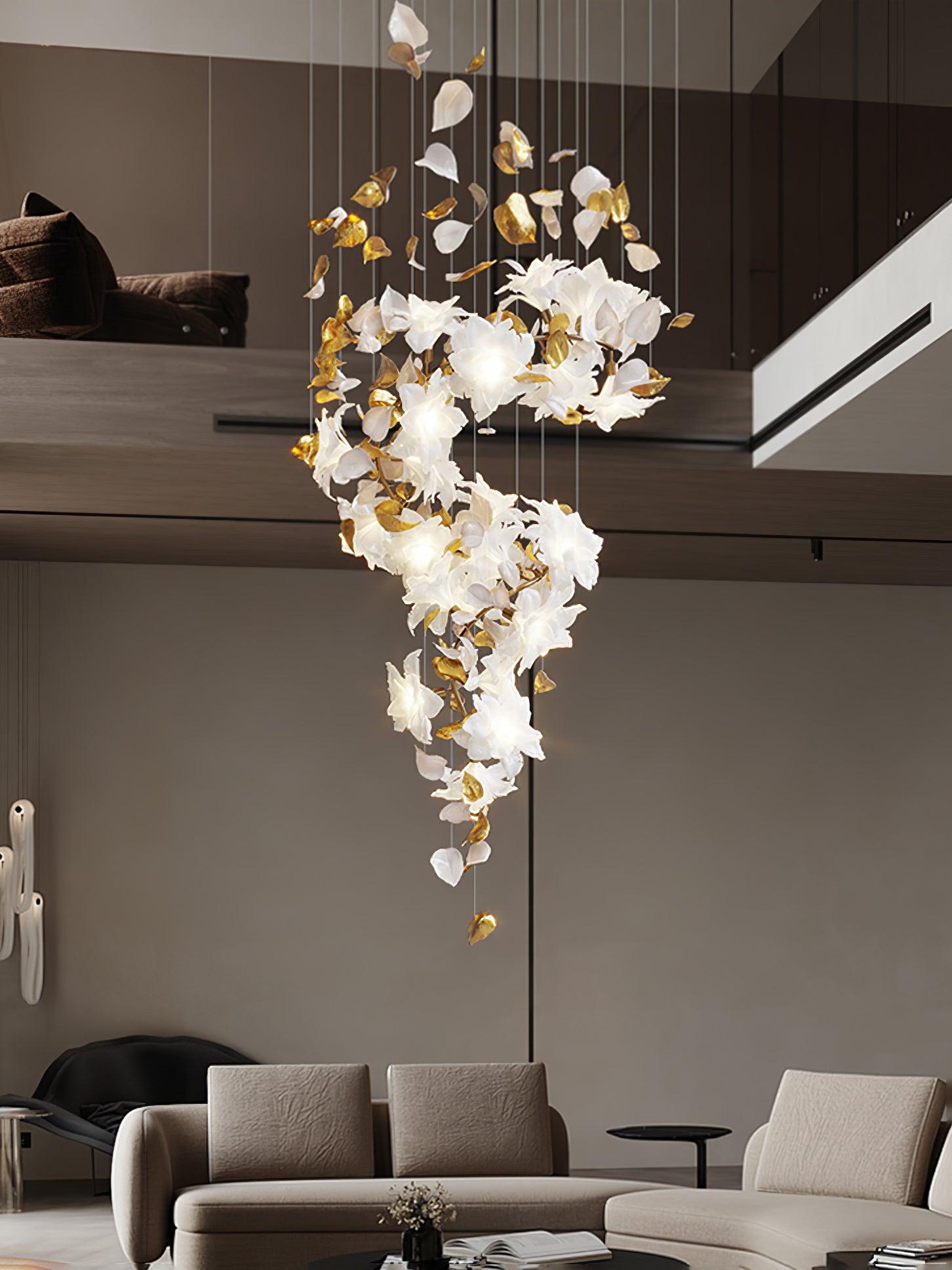 Flying Flowers Fluttering Chandelier - YhLamps