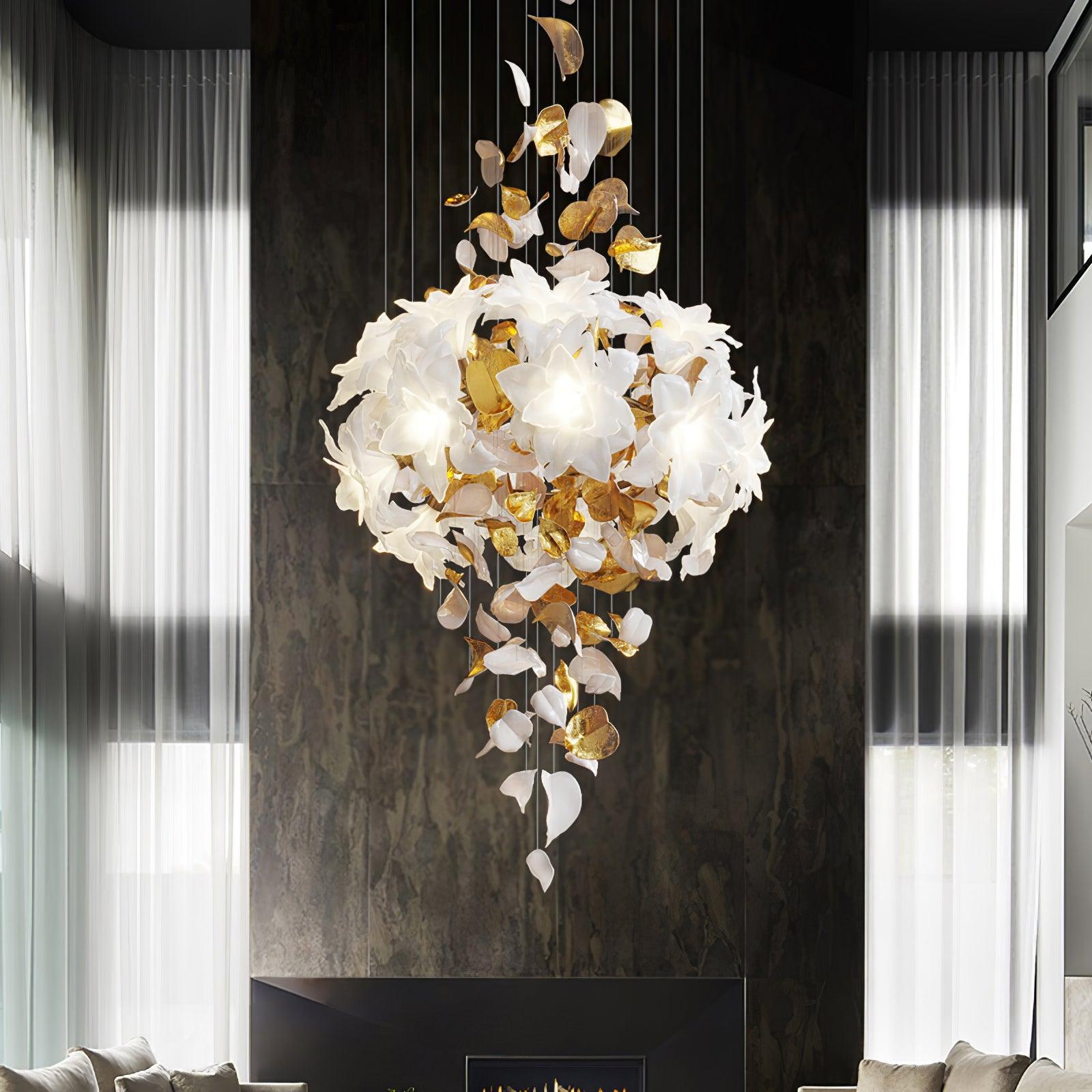 Flying Flowers Fluttering Chandelier - YhLamps