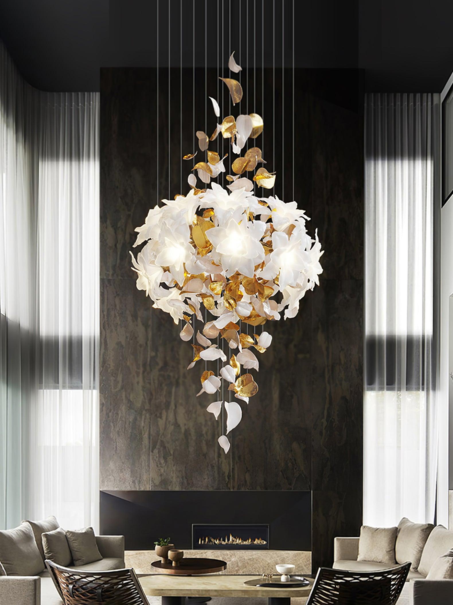 Flying Flowers Fluttering Chandelier - YhLamps