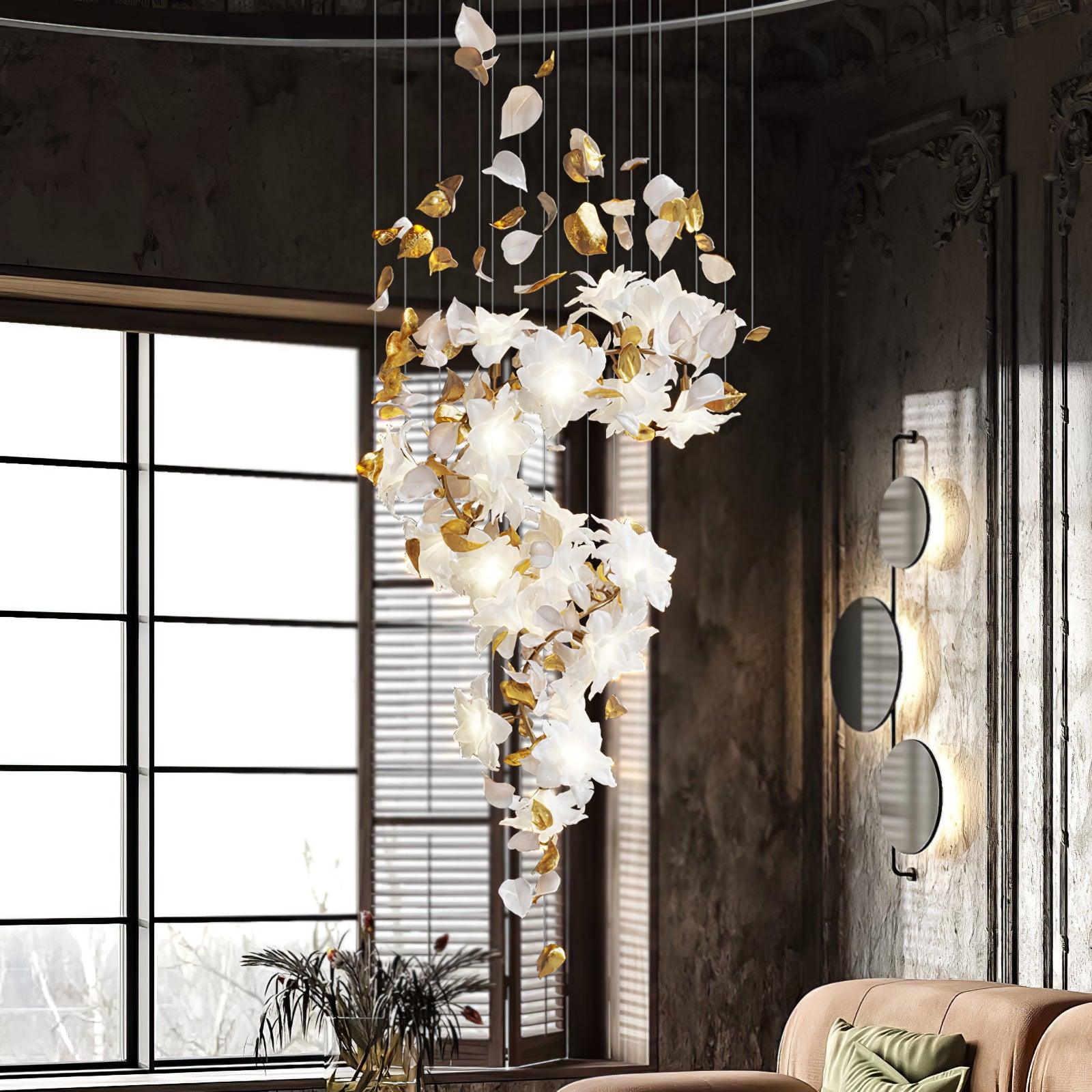 Flying Flowers Fluttering Chandelier - YhLamps