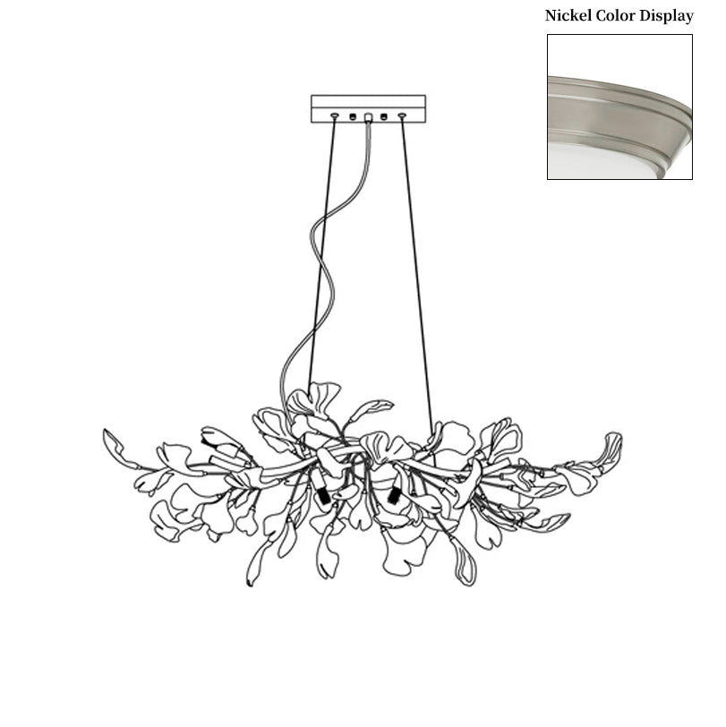 Gingko Chandelier D - YhLamps