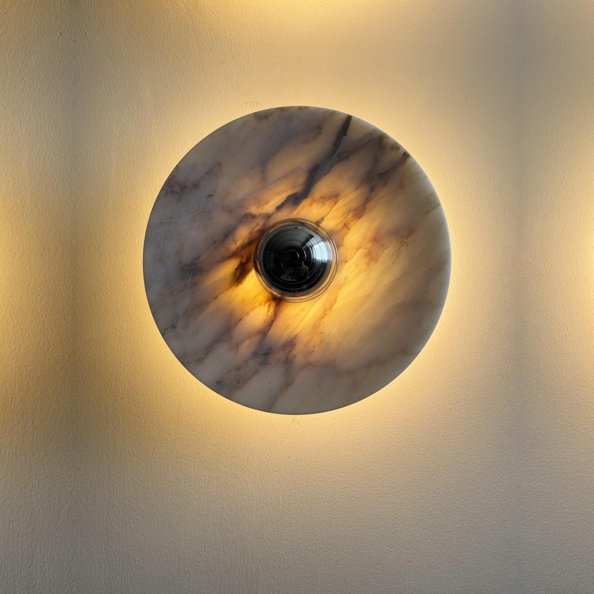 Messier Marble Rechargeable Wall Lamp - YhLamps