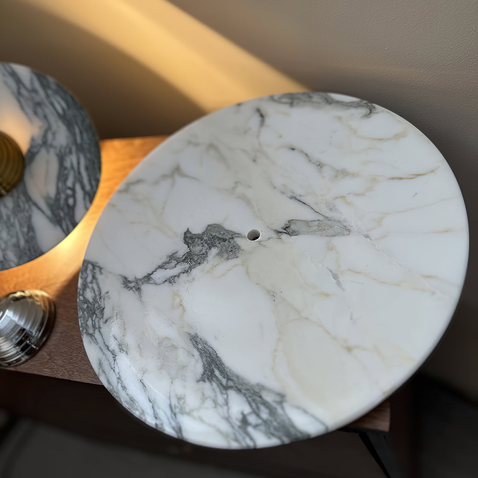 Messier Marble Rechargeable Wall Lamp - YhLamps