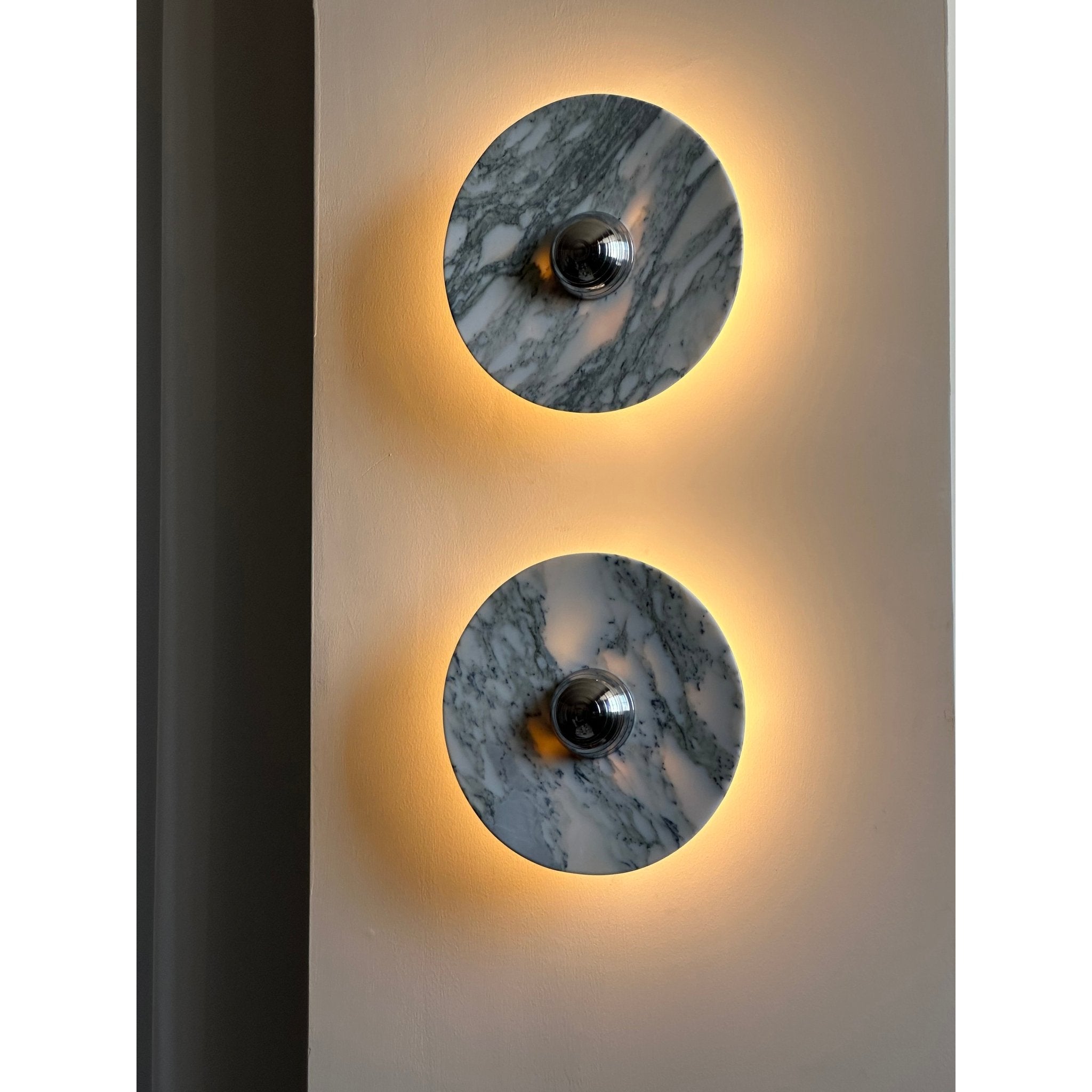 Messier Marble Rechargeable Wall Lamp - YhLamps