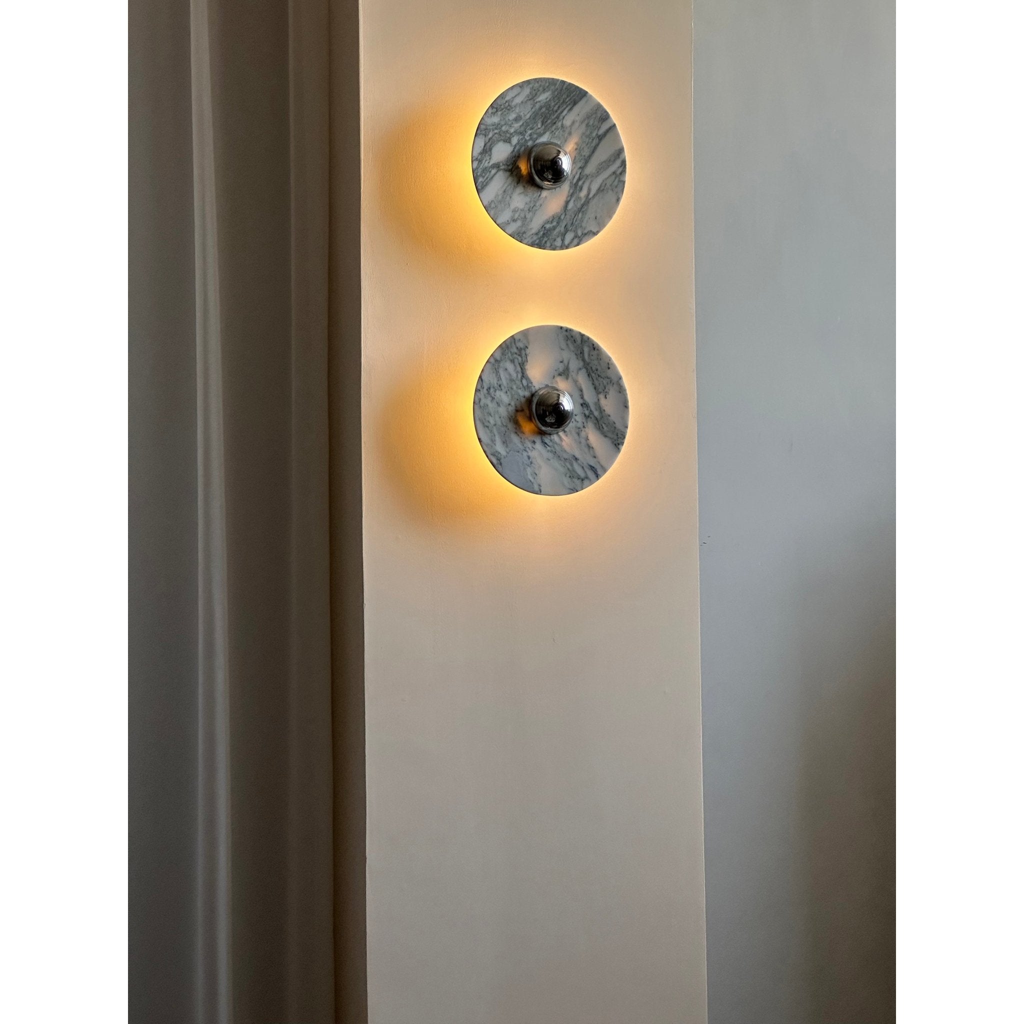 Messier Marble Rechargeable Wall Lamp - YhLamps