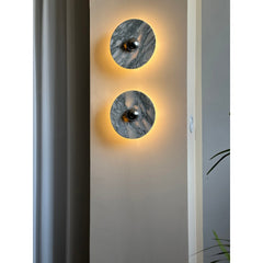 Messier Marble Rechargeable Wall Lamp - YhLamps