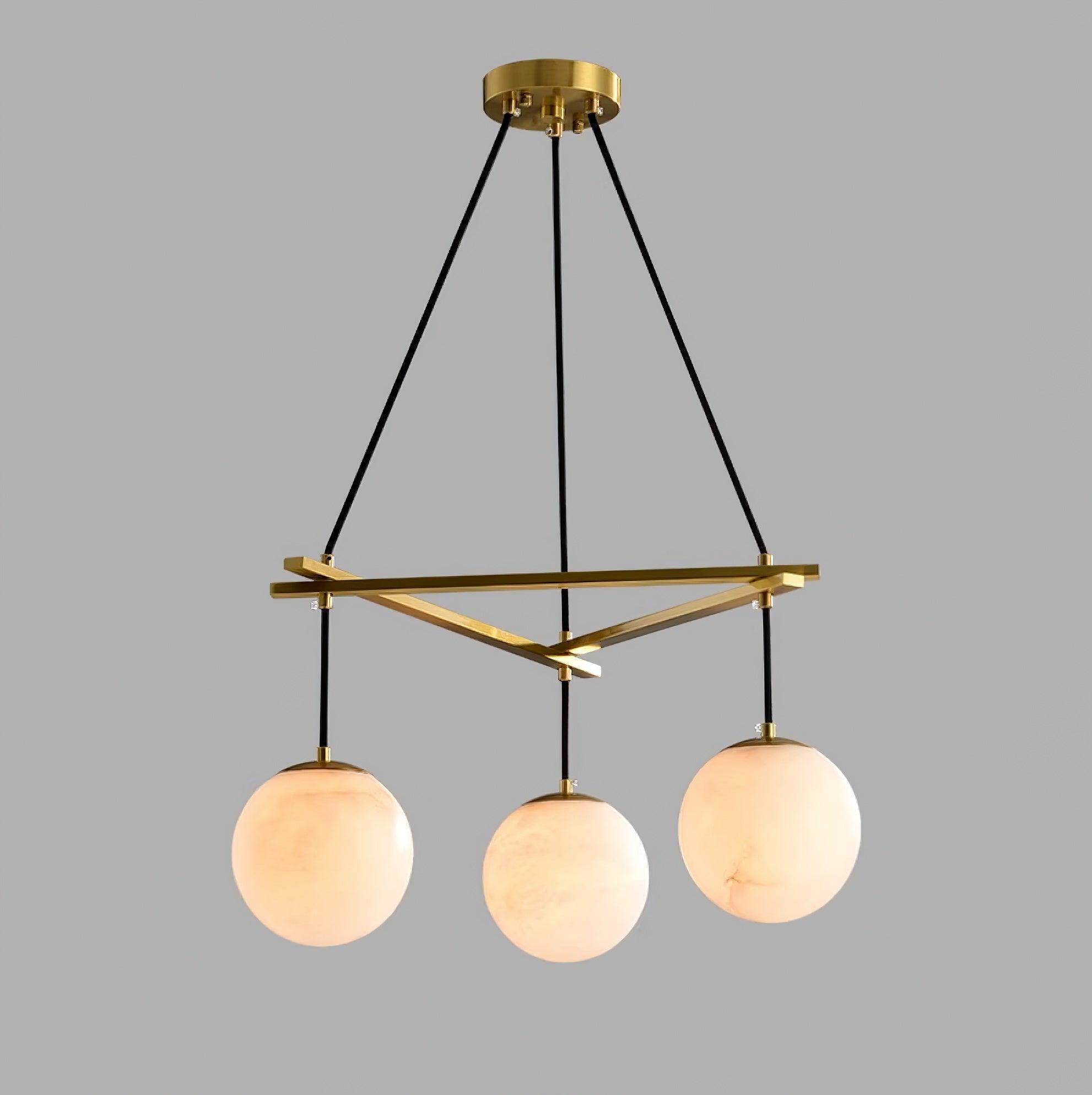 Miira Alabaster Chandelier - YhLamps