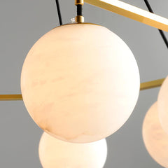 Miira Alabaster Chandelier - YhLamps