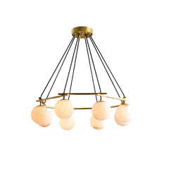 Miira Alabaster Chandelier - YhLamps