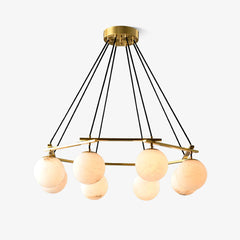 Miira Alabaster Chandelier - YhLamps