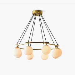 Miira Alabaster Chandelier - YhLamps