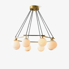 Miira Alabaster Chandelier - YhLamps