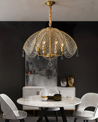 Neville Brass Chandelier - YhLamps