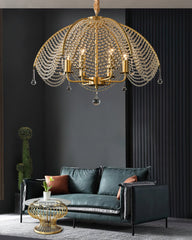 Neville Brass Chandelier - YhLamps