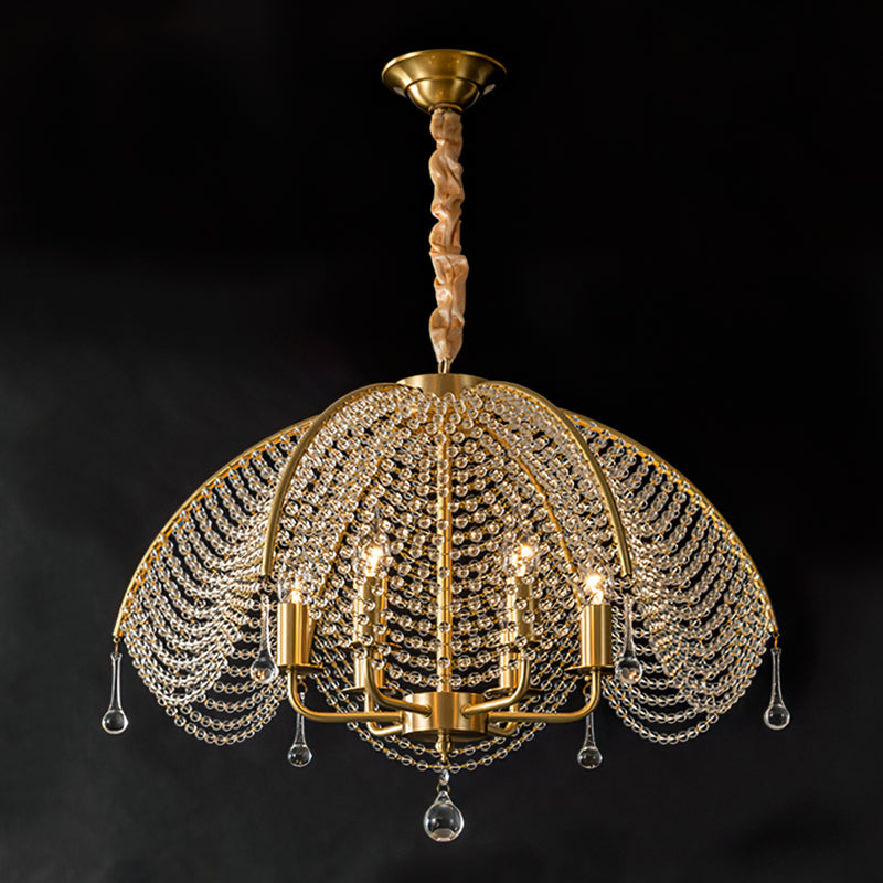 Neville Brass Chandelier - YhLamps