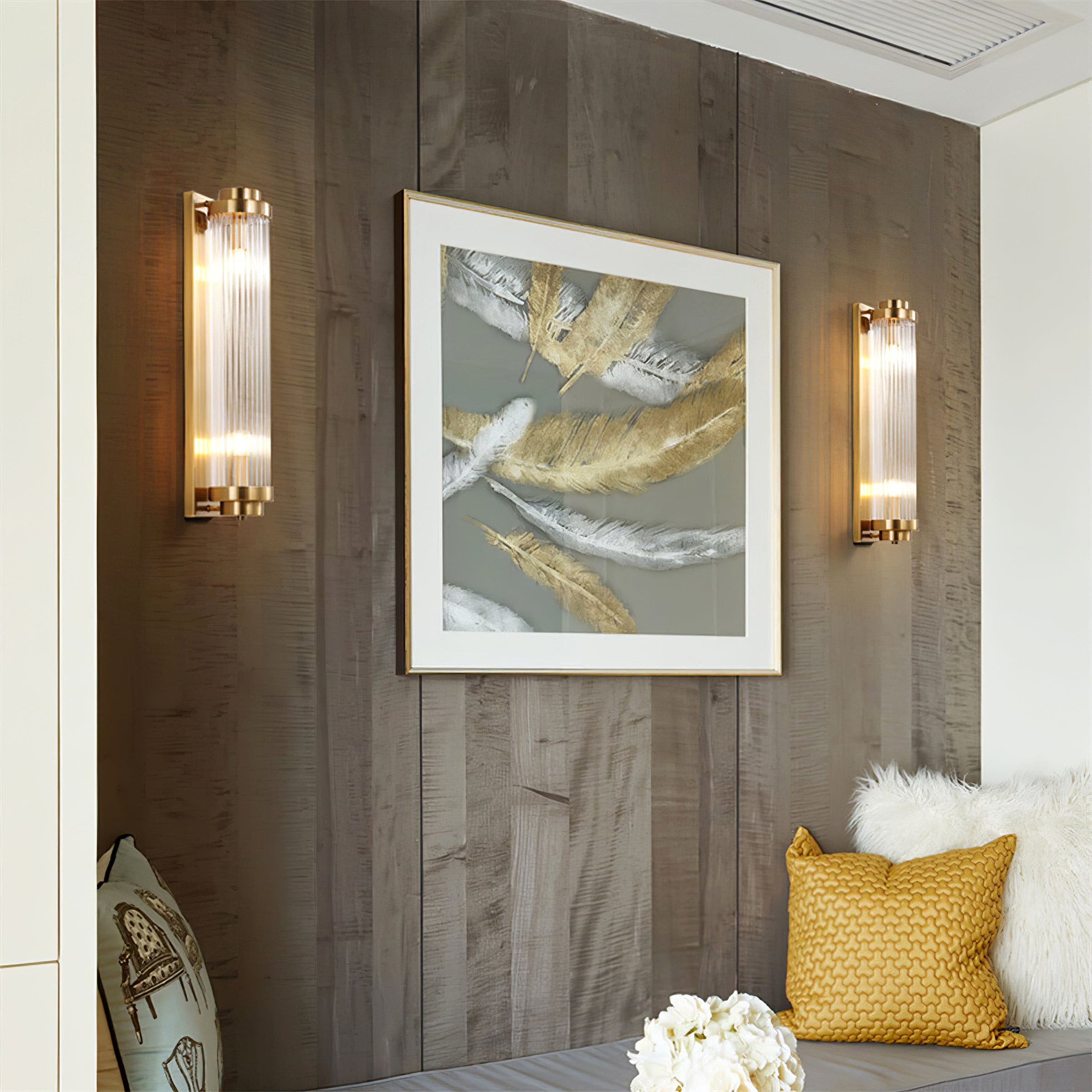 Pillar Offset Wall Lamp - YhLamps