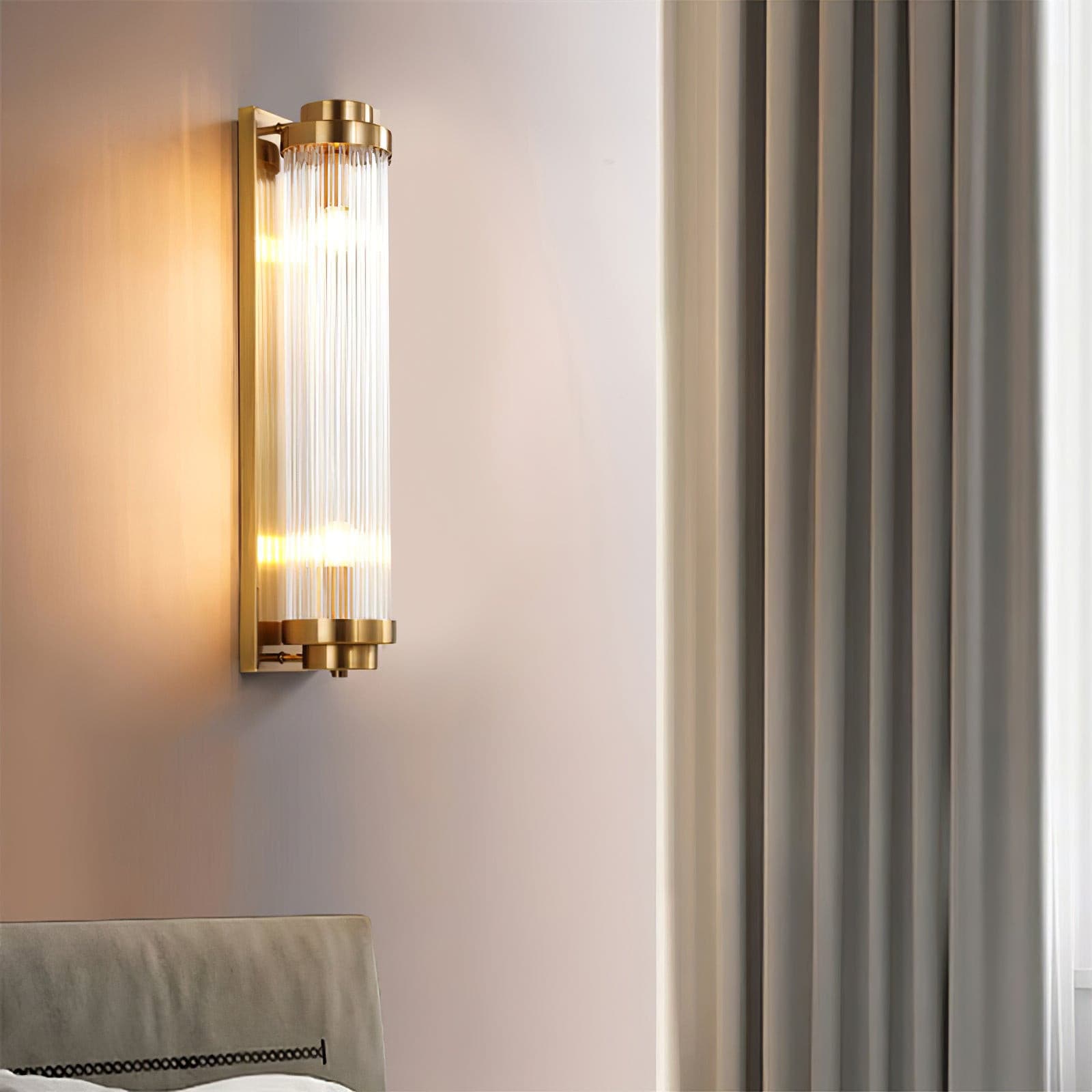 Pillar Offset Wall Lamp - YhLamps