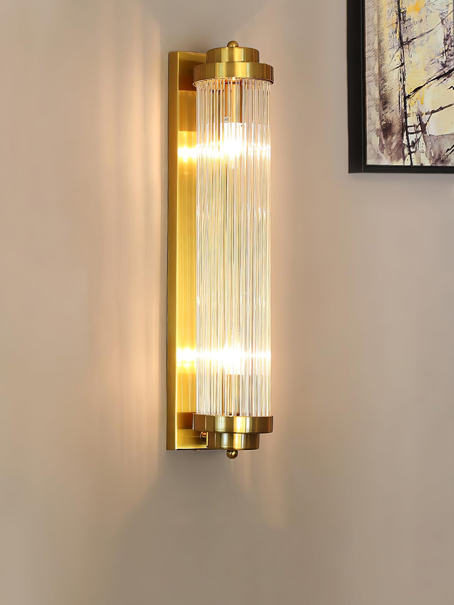 Pillar Offset Wall Lamp - YhLamps