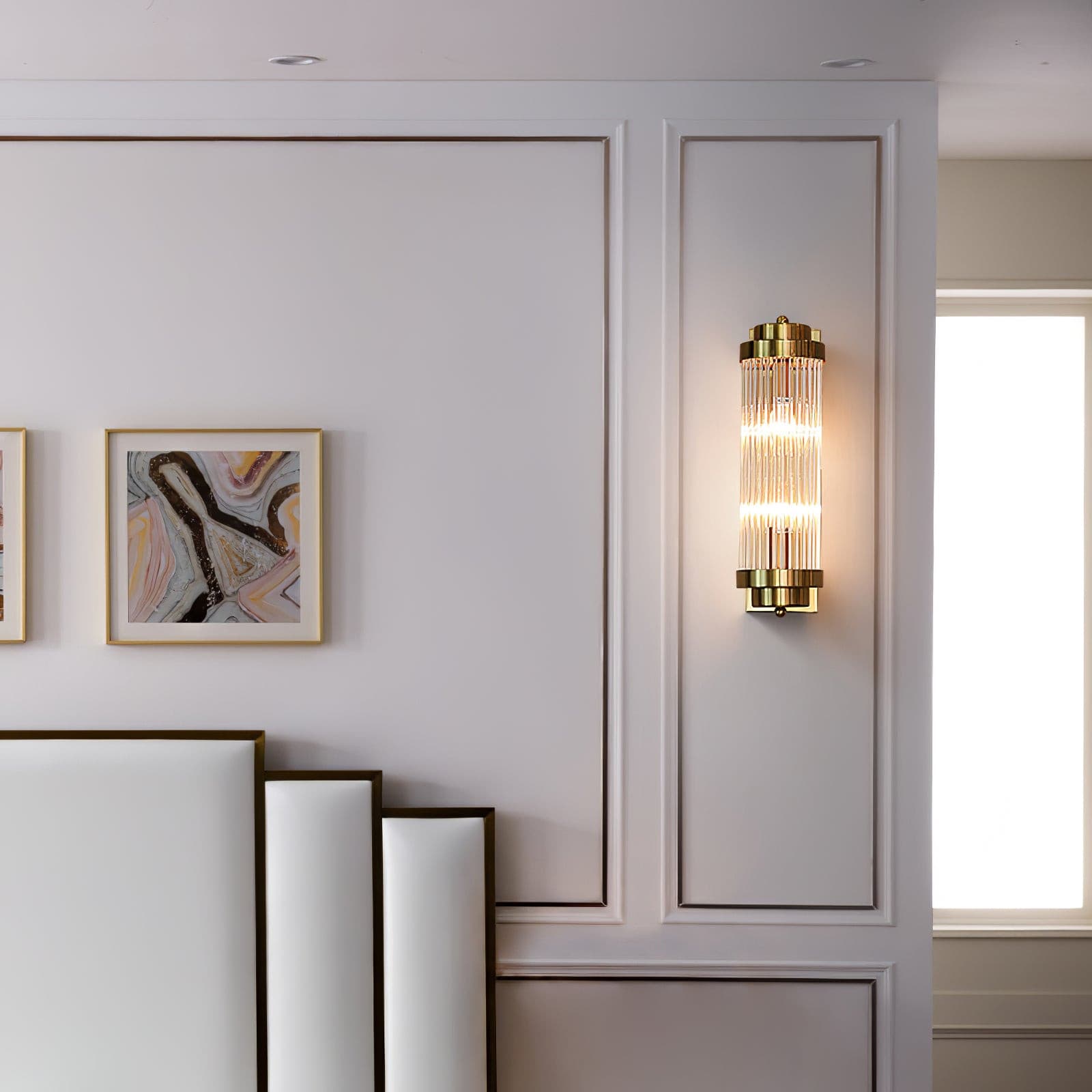 Pillar Offset Wall Lamp - YhLamps