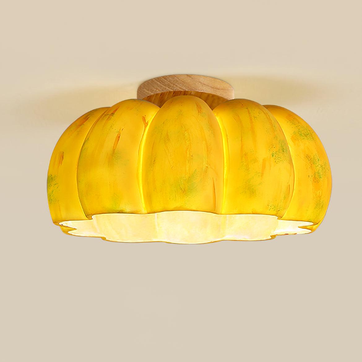 Pumpkin Ceiling Light - YhLamps