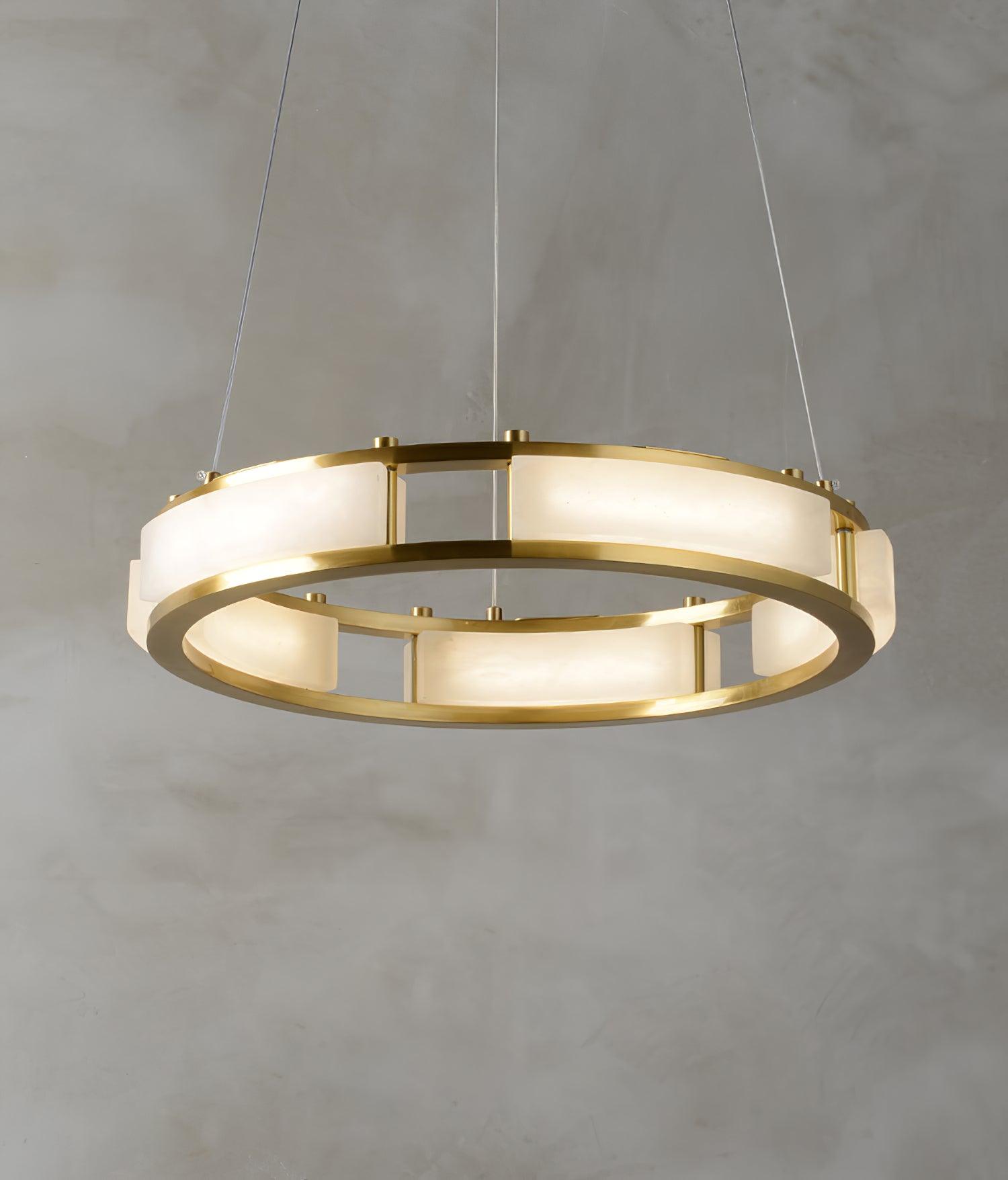 Qatar Alabaster Chandelier - YhLamps