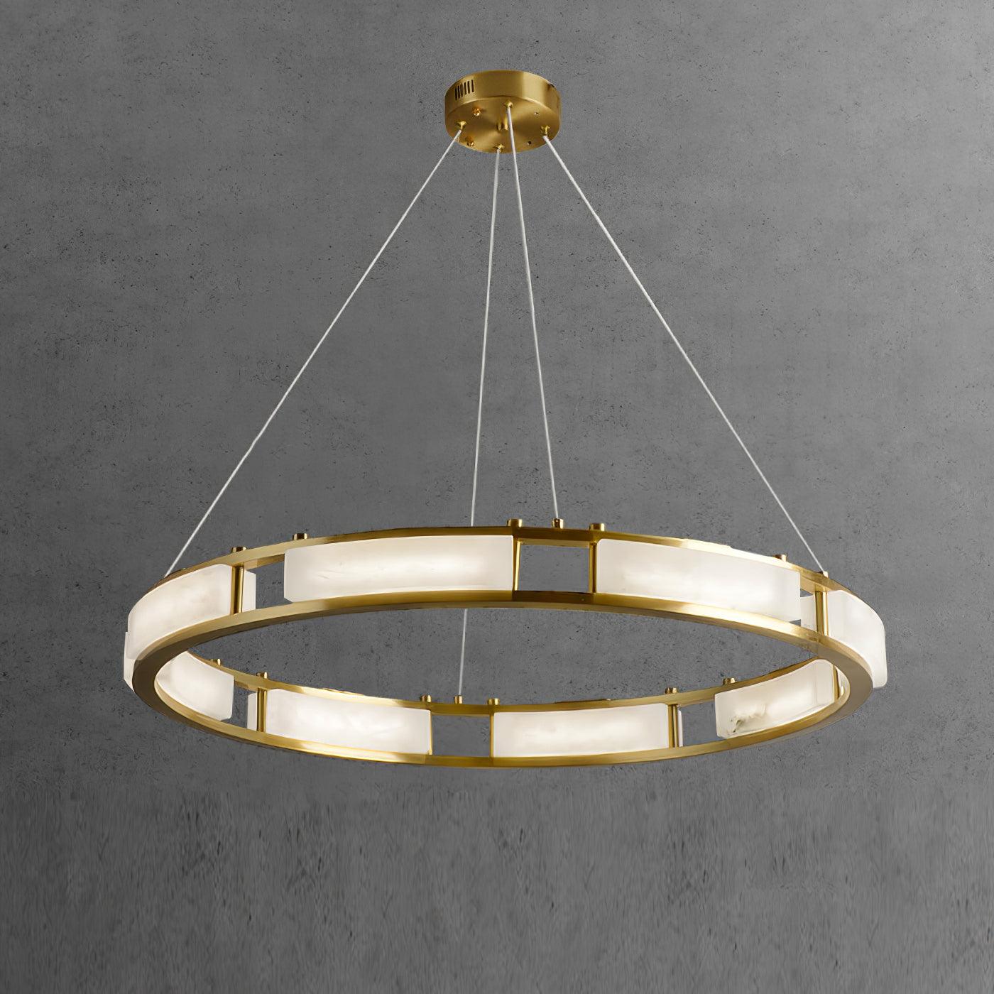 Qatar Alabaster Chandelier - YhLamps