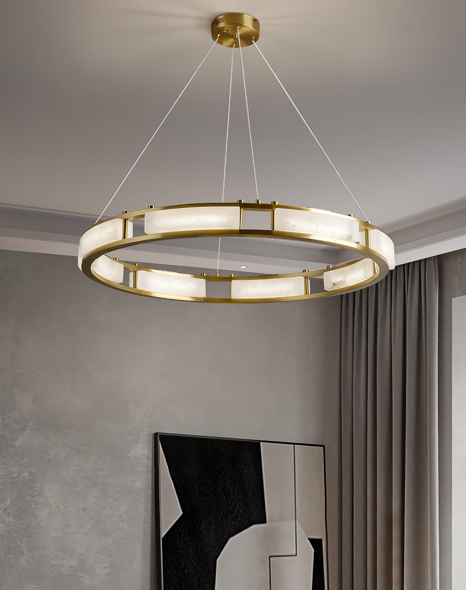 Qatar Alabaster Chandelier - YhLamps