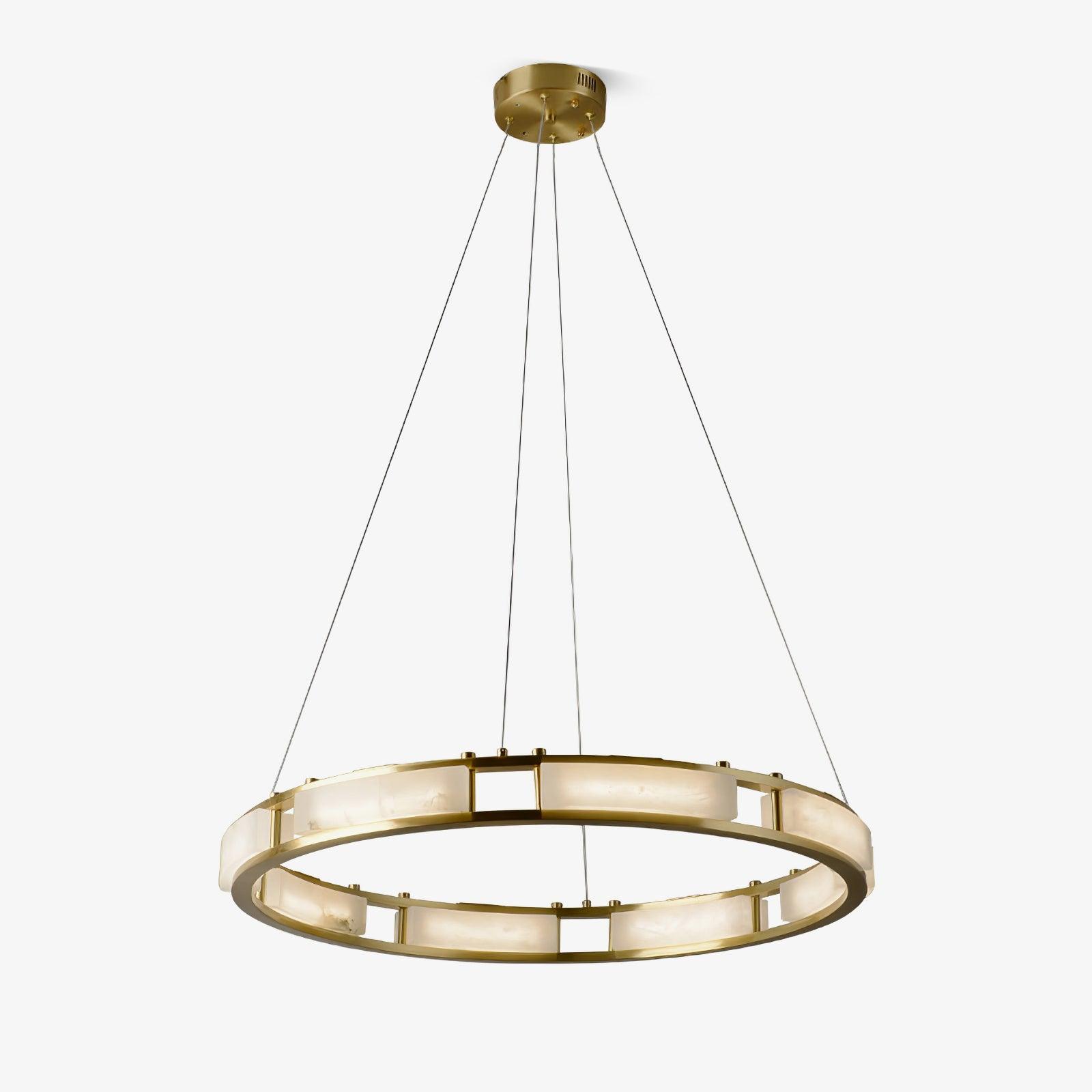 Qatar Alabaster Chandelier - YhLamps